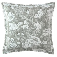 Eva I Yarn-Dyed Cotton Jacquard European Pillow Sham